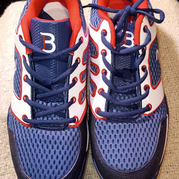 NWOB/Bia Force X, Blue, Red, White, Lace-Up, Men Size 11, Athletic Shoes main image 9